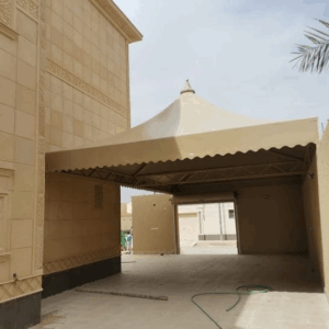 راكو للمظلات والسواتر | مظلات هرمية 0555998105 | تركيب مظلات هرمية