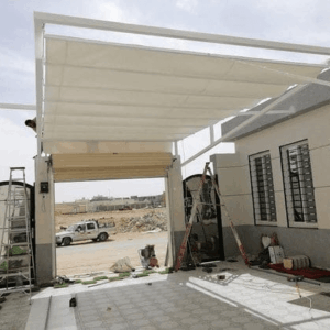 راكو للمظلات والسواتر | مظلات سيارات متحركة 0555998105 | مظلات متحركة يدوية 