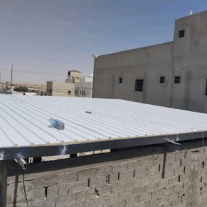 راكو للمظلات والسواتر | توريد وتركيب الواح ساندوتش بانل للغرف والملاحق 0555998105