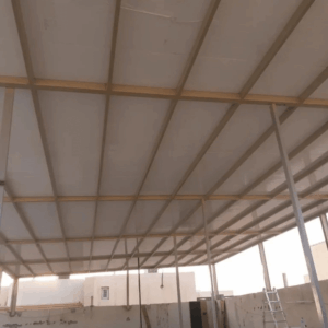 راكو للمظلات والسواتر | غرفة شغالة ساندوتش بانل 0555998105