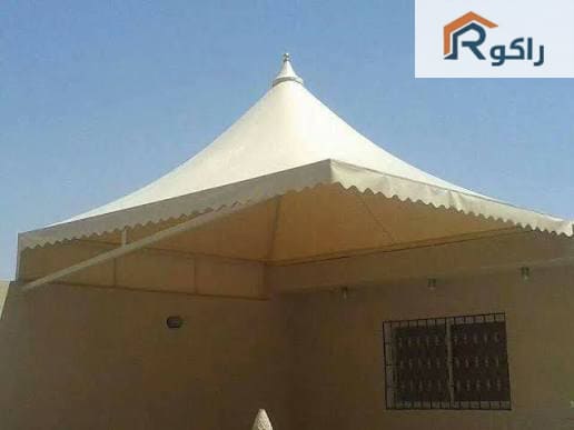 راكو للمظلات والسواتر | مظلات شراعية وهرمية في الرياض 0555998105 مظلات شراعية وهرمية في الرياض